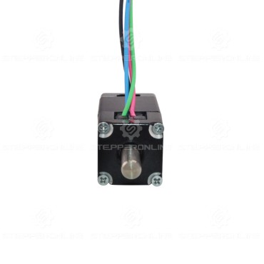 Dual Shaft Nema 6 Bipolar 1.8deg 0.58Ncm(0.82oz.in) 0.3A 14x14x30mm 4 Wires